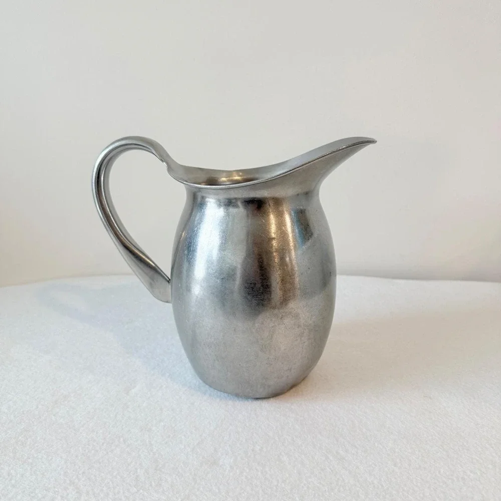 Vintage Vollrath Stainless Steel Creamer Pitcher‎ 7